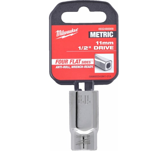 Головка 6-гранная 11 мм, 1/2" Milwaukee 4932480009 1