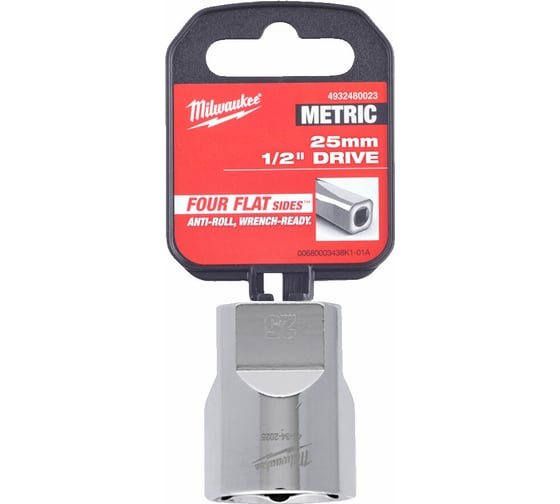 Головка 6-гранная 25 мм, 1/2" Milwaukee 4932480023 1