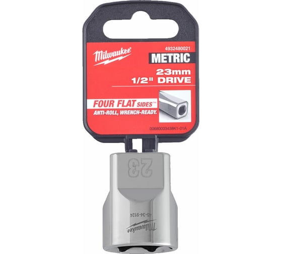 Головка 6-гранная 23 мм, 1/2" Milwaukee 4932480021 1