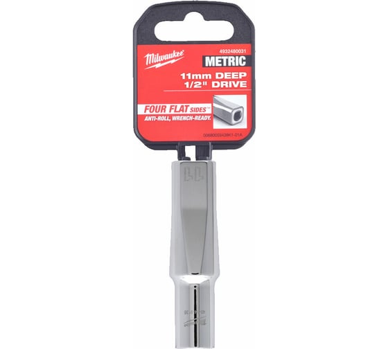 Головка 6-гранная удлиненная 11 мм, 1/2" Milwaukee 4932480031 1