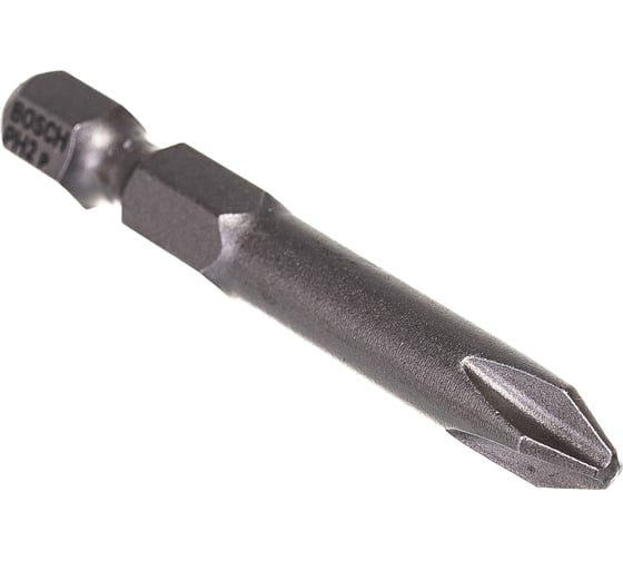 Бита Ph2 3 шт. (хвостовик шестигранный 1/4"; 49 мм; Extra Hart) BOSCH 2.607.001.528
