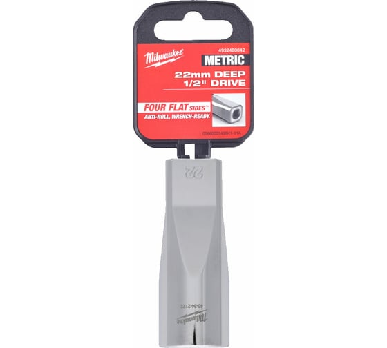 Головка 6-гранная удлиненная 22 мм, 1/2" Milwaukee 4932480042 1