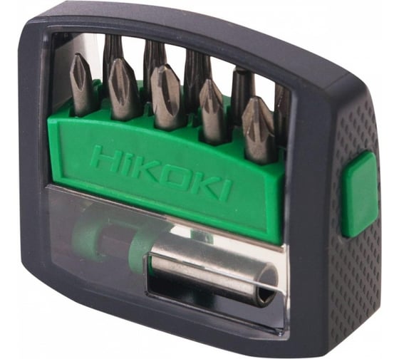 Набор бит 11 предметов в пластиковом футляре HiKOKI 4100311