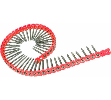 Саморез в ленте SMP 1000 шт, 25 мм, частый шаг FIXPISTOLS 2-3-3-7029