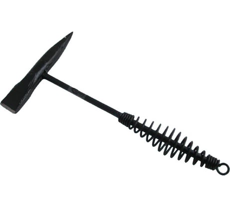 Молоток сварщика 300 г с металлической подпружиненной ручкой для снятия окалины HL0059 CNIC 52009