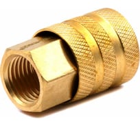 Наконечник для подкачки шин латунный ЕВРО F1/4" NPT HQ-mech УТ000002196
