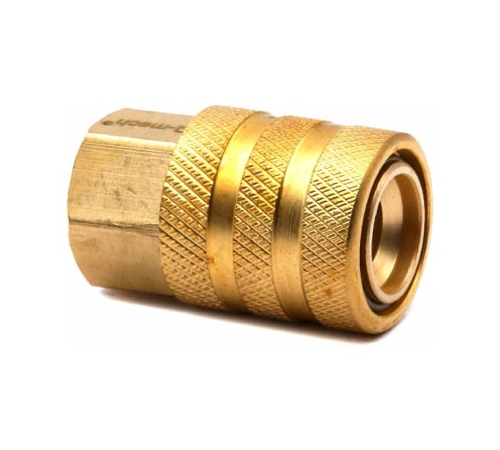 Наконечник для подкачки шин латунный ЕВРО F1/4" NPT HQ-mech УТ000002196