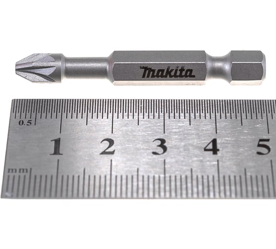 Бита Torsion для шуруповертов 10 шт. (50 мм; шестигранный хвостовик 1/4"; Pz2) Makita P-06127