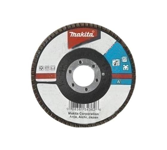 Диск лепестковый для УШМ (125х22 мм; К40) Makita D-27280