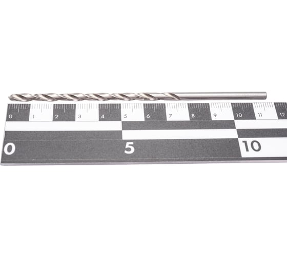 Сверло по металлу 3.8x119/78 мм, HSS-G, DIN 340, 135 градусов H-Tools 1070-1038