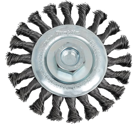 Щетка дисковая для УШМ (115 мм; М14; пучки витой проволоки 0,5 мм) Makita D-29561