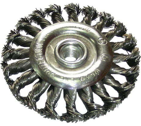 Щетка дисковая для УШМ (125 мм; М14; пучки витой проволоки 0,5 мм) Makita D-29577