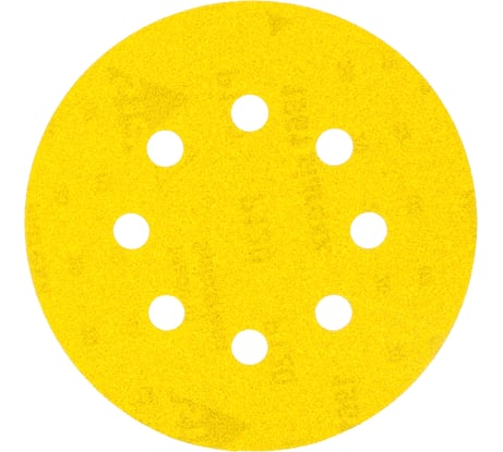 Шкурка шлифовальная 25 шт. для эксцентриковых шлифмашин (125 мм; К120; крепление на липучке) DEWALT DT 3115
