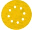 Шкурка шлифовальная 25 шт. для эксцентриковых шлифмашин (125 мм; К180; крепление на липучке) DEWALT DT 3116 1