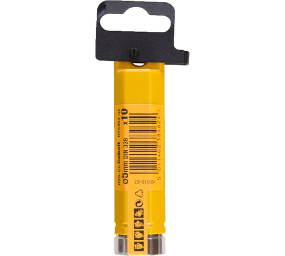 Сверло Extreme по металлу 10 шт. (5х86 мм; HSS-Co) DEWALT DT 5454