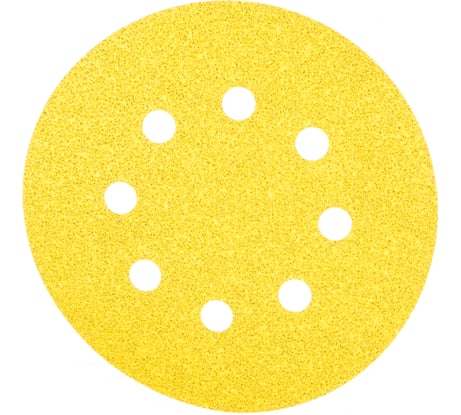 Шкурка шлифовальная 25 шт. для эксцентриковых шлифмашин (125 мм; К60; крепление на липучке) DEWALT DT 3112