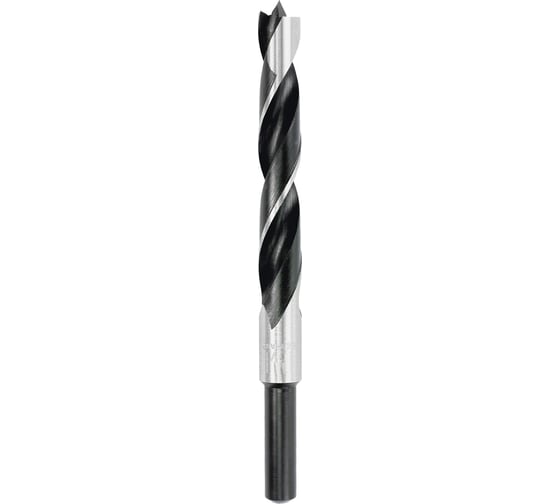 Сверло по дереву 15.0x167/112 мм, CrV, хв-к 10 мм H-Tools 3010-1150