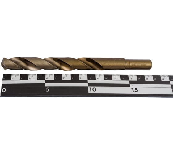 Сверло по металлу 17.0x184/125 мм, HSSE-Co5, DIN 338, 135 градусов, хв-к 13 мм H-Tools 2060-170