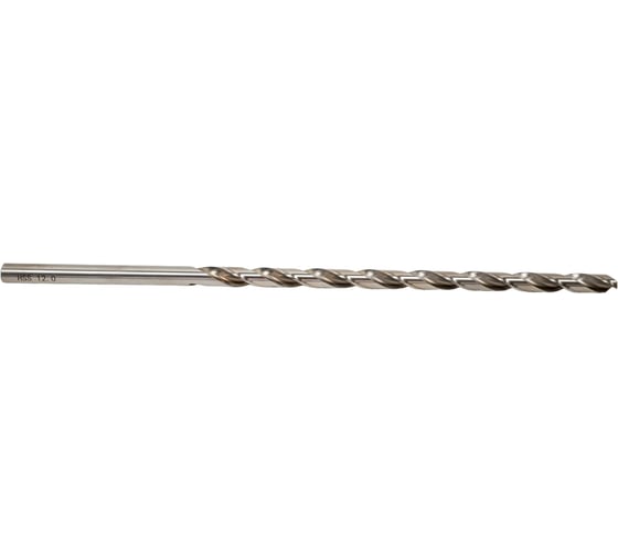 Сверло по металлу 12.0x375/260 мм, HSS-G, DIN 1869, 135 градусов H-Tools 1580-1120 1