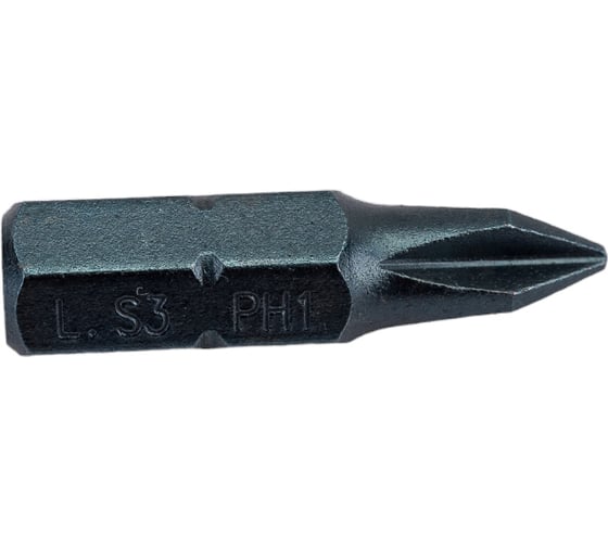 Бита усиленная PH1, 25 мм, 1/4" Licota S3PH102501