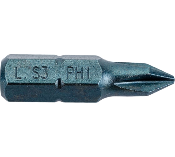 Бита усиленная PH1, 25 мм, 1/4" Licota S3PH102501