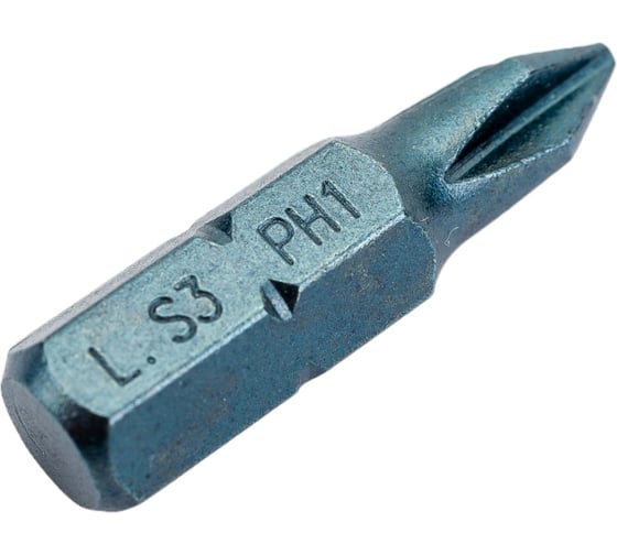 Бита усиленная PH1, 25 мм, 1/4" Licota S3PH102501