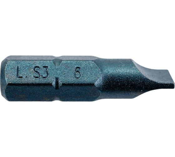Бита усиленная SL6, 25 мм, 1/4" Licota S3FL102560