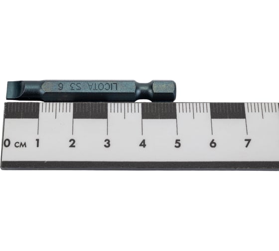Бита усиленная SL6, 50 мм, 1/4" Licota S3FL105060