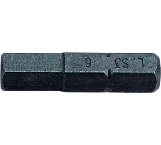 Бита усиленная шестигранная Hex6, 25 мм, 1/4" Licota S3HE102560
