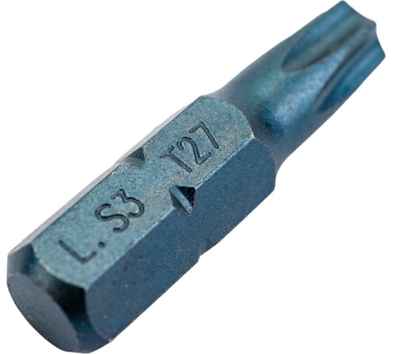 Бита усиленная Torx T27, 25 мм, 1/4" Licota S3TX102527