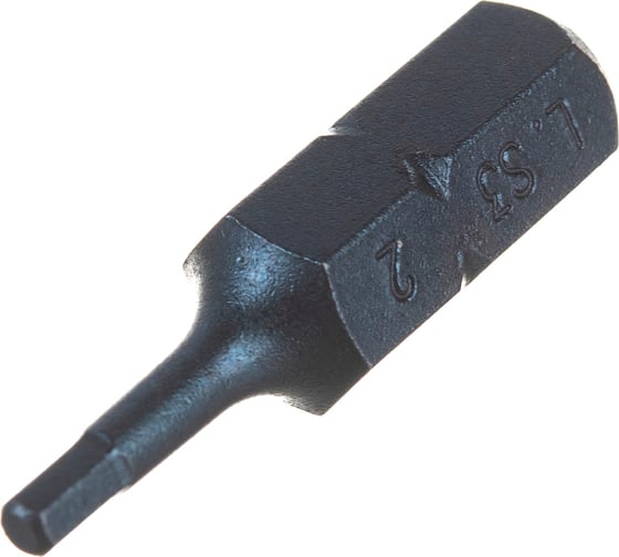 Бита усиленная шестигранная Hex2, 25 мм, 1/4" Licota S3HE102520