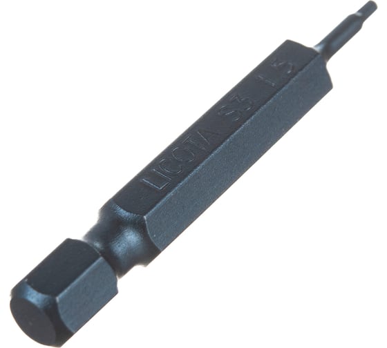Бита усиленная шестигранная Hex1.5, 50 мм, 1/4" Licota S3HE105015