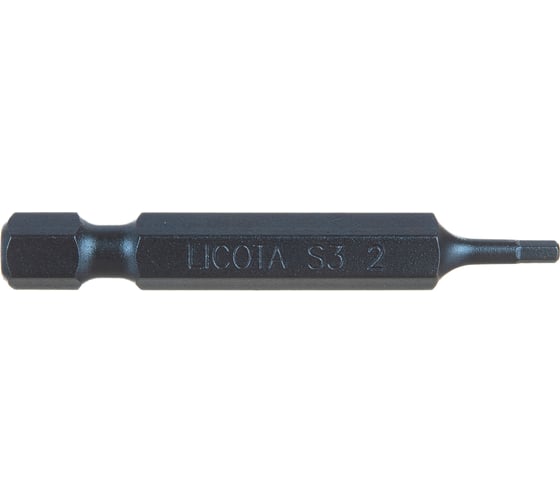 Бита усиленная шестигранная Hex2, 50 мм, 1/4" Licota S3HE105020