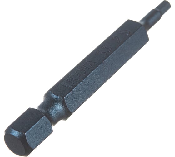 Бита усиленная шестигранная Hex2.5, 50 мм, 1/4" Licota S3HE105025