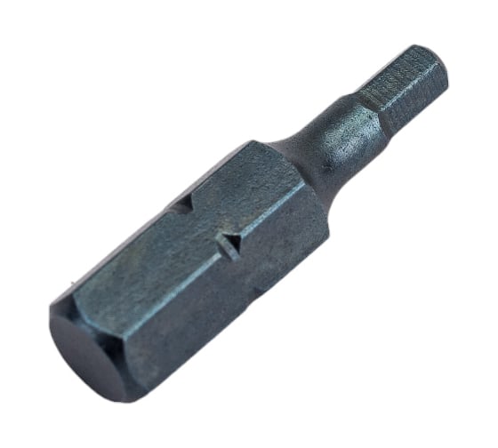 Бита усиленная шестигранная Hex3, 25 мм, 1/4" Licota S3HE102530