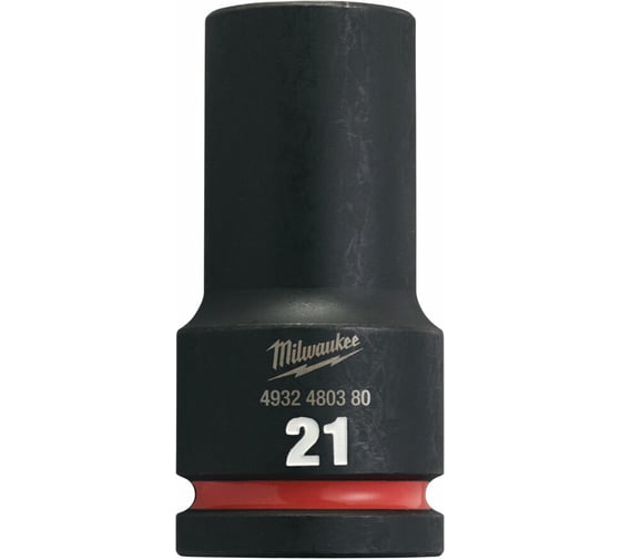 Головка ударная удлиненная ShW 21 мм, 3/4" Milwaukee 4932480380 1