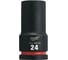 Головка ударная удлиненная ShW 24 мм, 3/4" Milwaukee 4932480383 1