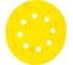 Шкурка шлифовальная 25 шт. для эксцентриковых шлифмашин (125 мм; К320; крепление на липучке) DEWALT DT 3118 2