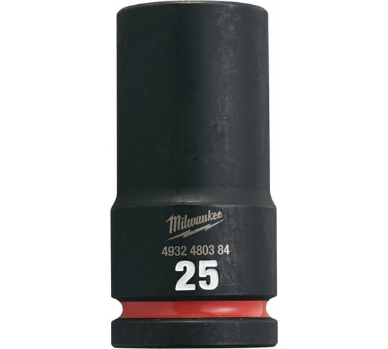 Головка ударная удлиненная ShW 25 мм, 3/4" Milwaukee 4932480384 1
