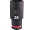 Головка ударная удлиненная ShW 26 мм, 1/2" Milwaukee 4932480344 2