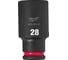 Головка ударная удлиненная ShW 28 мм, 1/2" Milwaukee 4932480346 2
