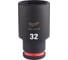 Головка ударная удлиненная ShW 32 мм, 1/2" Milwaukee 4932480349 2