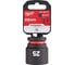 Головка ударная ShW 25 мм, 1/2" Milwaukee 4932480319 1