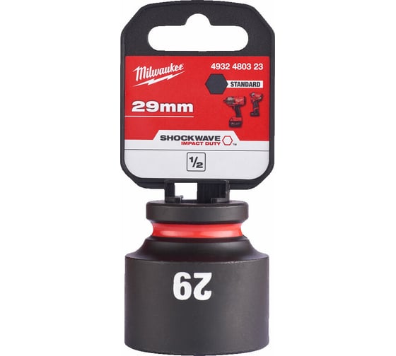 Головка ударная ShW 29 мм, 1/2" Milwaukee 4932480323 1