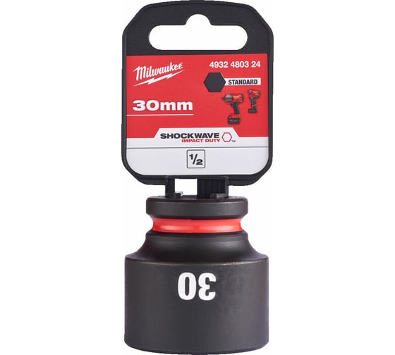 Головка ударная ShW 30 мм, 1/2" Milwaukee 4932480324 1