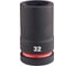 Головка ударная удлиненная ShW 32 мм, 1" Milwaukee 4932480426 1