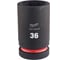 Головка ударная удлиненная ShW 36 мм, 1" Milwaukee 4932480429 1