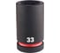 Головка ударная удлиненная ShW 33 мм, 1" Milwaukee 4932480427 1