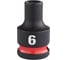 Головка ударная ShW 6 мм, 3/8" Milwaukee 4932480263 2