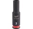 Головка ударная удлиненная ShW SKT 7 мм, 1/4" Milwaukee 4932480256 2